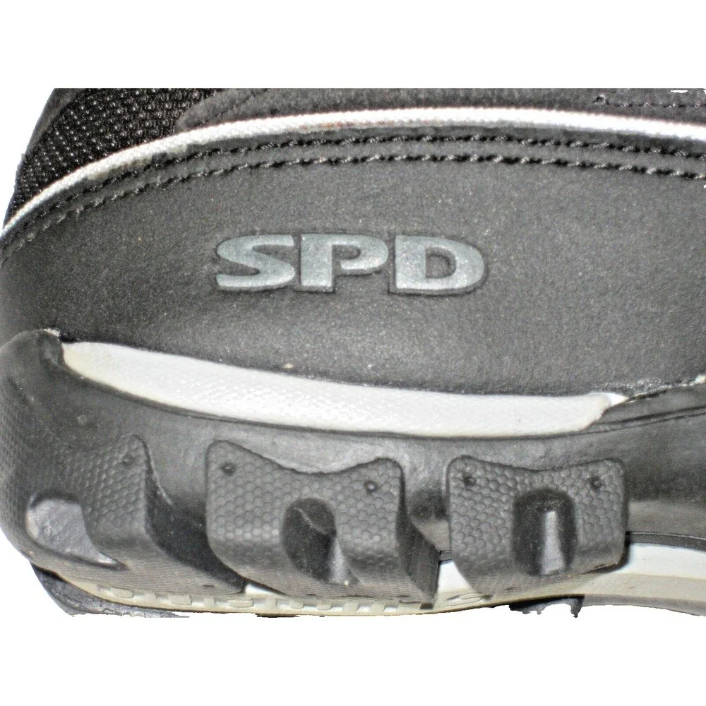 Mens Shimano SPD Black Cycling Biking Shoes w SM-SH51 Shimano Cleats sz 7